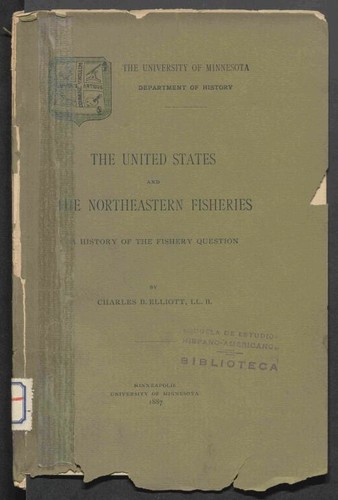 United States and the Northeastern Fisheries : a history of the fishery question