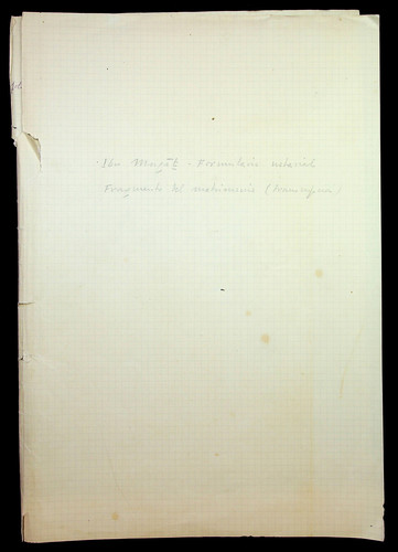 Transcripción del Formulario notarial de Ibn Mugīṯ (fragmento del matrimonio)