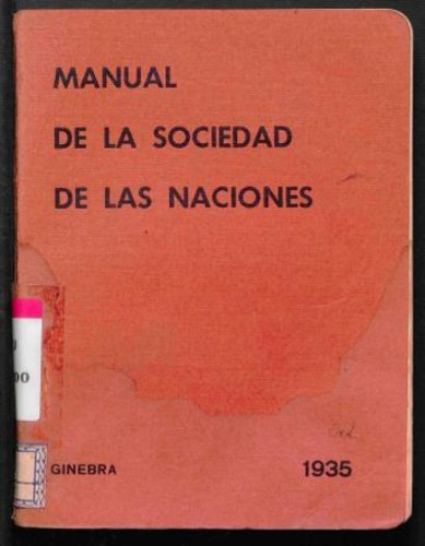 Manual de la Sociedad de las Naciones.
